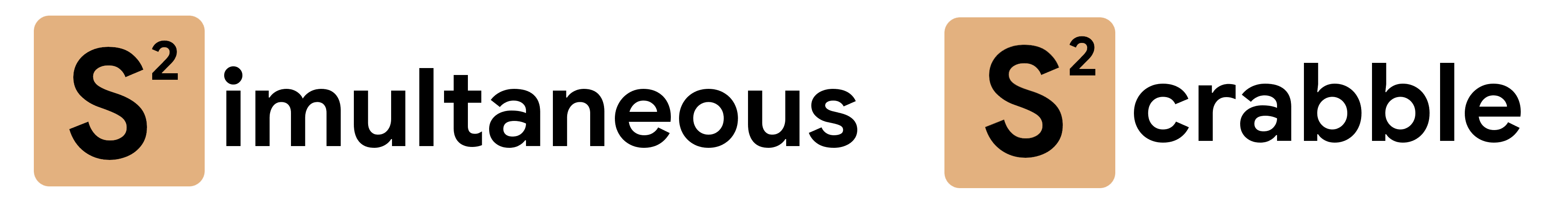 SimultaneousScrabble Logo